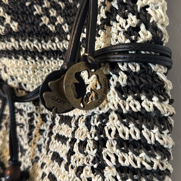 Lucky brand paper knit bag - Picture 3 of 12